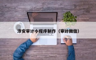 仁寿淳安审计小程序制作（审计微信）